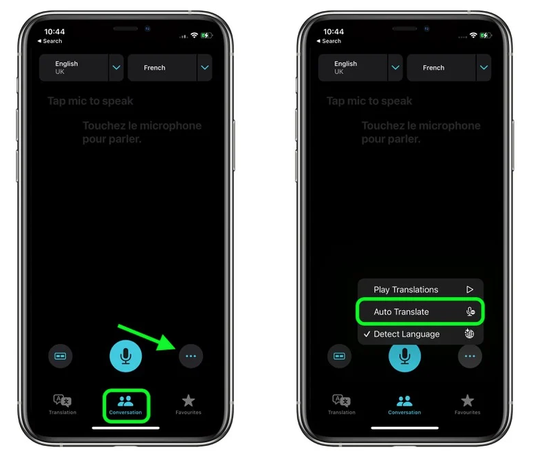 云龙苹果手机维修分享iOS 15 “翻译” App 新改进 