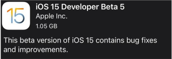 云龙苹果手机维修分享如何升级到iOS15.0 beta5 